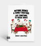 Funny Christmas Card For Him Or Her - Goose Family