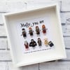 Harry Potter Personalised Lego Minifigure Frame (8 figs)