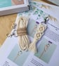 Macrame keychain kit, Make Your Own, Craft set  