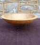 CHUNKY ACACIA BOWL, ON THREE LEGGS  FOODSAFE TREATED - Image 1