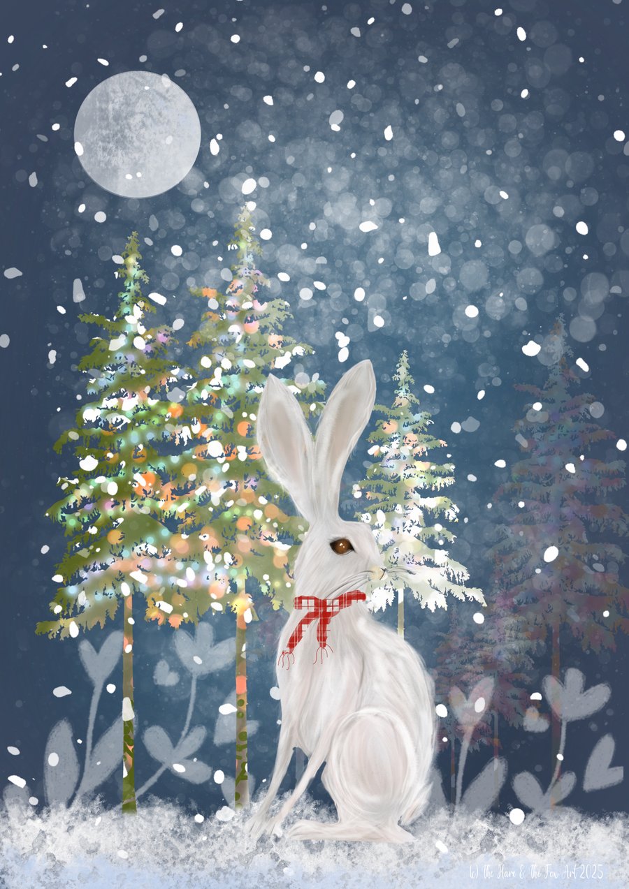 The Winter Hare - Giclee Print