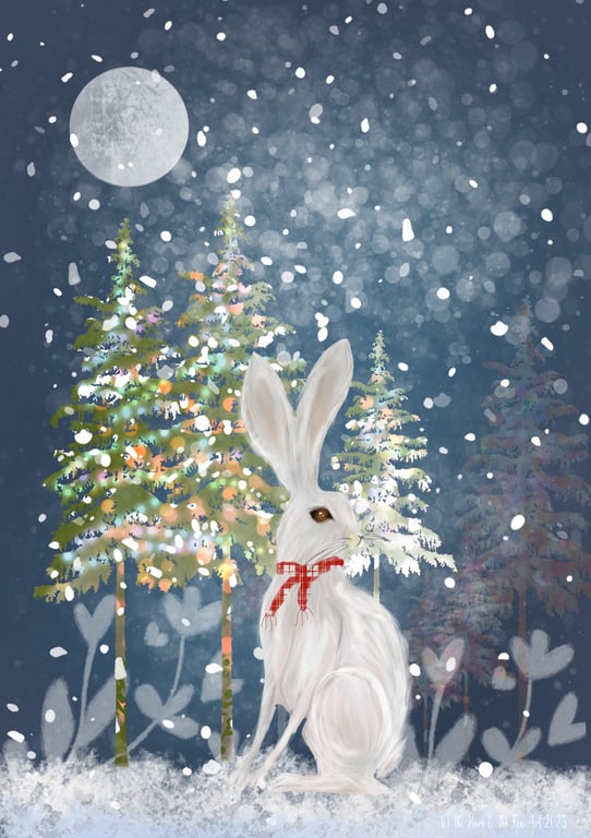 The Winter Hare - Giclee Print