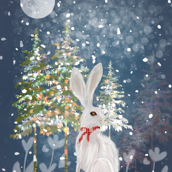 The Winter Hare - Giclee Print