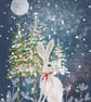 The Winter Hare - Giclee Print