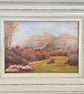 Malvern Hills . The Worcestershire Beacon from Black Hill .Framed Canvas Print