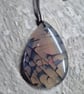 Blue Dragon vein Teardrop pendant - Image 1