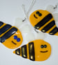 Busy Bee Hanger in Fused Glass - 6151 - Image 7