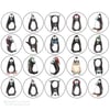 'Merry Penguin' Stickers - Pack of 20