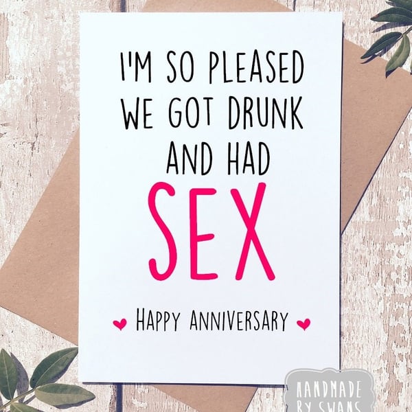 anniversary card, Funny anniversary card, funny card, anniversary for him,annive