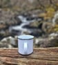 Enamel Hiking mug, Mountain Mug, Welsh Mountain Mug, Mwg Cymraeg, Hiker Gift - Image 4