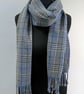 Lambswool tartan scarf - Image 4