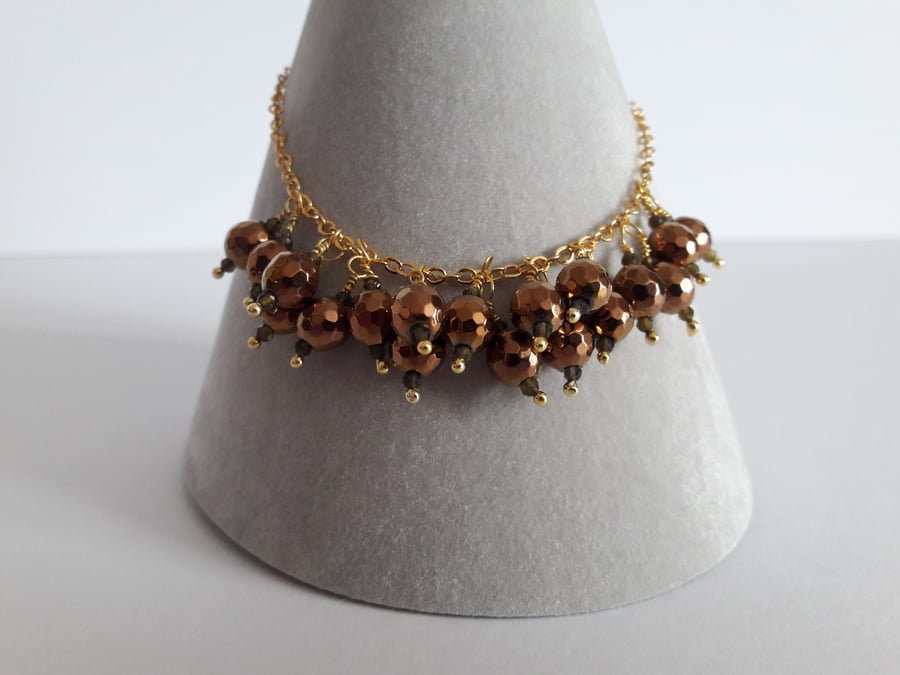 Charming Golden Hedgehog Bracelet. Gifts For Nature Lovers, Gift