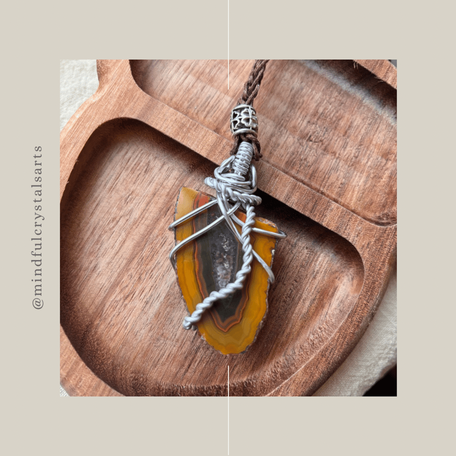 Warring States Agate Jumper Necklace (Style A)