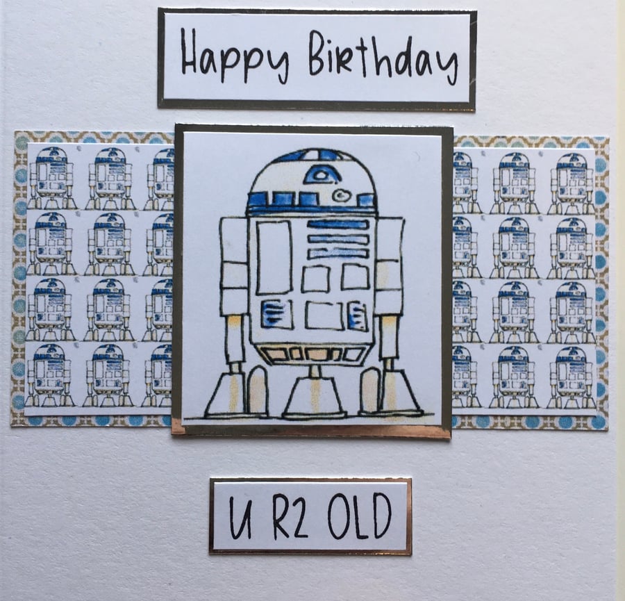 Happy Birthday Card  - for a Star Wars fan