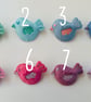 Pastel Birdie Felt Brooch  - Image 2