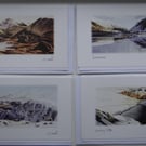 Pack of four Lake District  Signed Cards