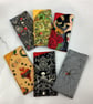 Gothic glasses case, slip case, options, handmade - Image 9