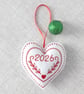 Christmas hanging decoration, heart decoration, 2026 - Image 5