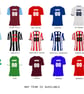 Football Valentine's Day Card, personalised with any team, names and year.  - Image 3
