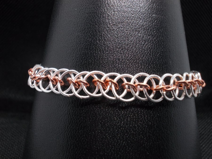 SALE - Dragons tail chainmaille bracelet