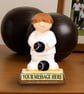 Bowler Gift Bowling Present. Personalised Birthday Retirement Bowls Dad Grandad