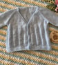 Hand Knitted Baby Cardigan 3-6 Months