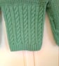 Child's Round Neck Cable and Fisherman's Rib Jumper, Gift Ideas for Children - Image 3