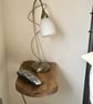 Bedside Table, Handmade Small Table, Wall hung Table, Shelf, Reclaimed Antique E - Image 8