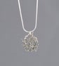 Eco Silver Teazel Pendant - Image 1