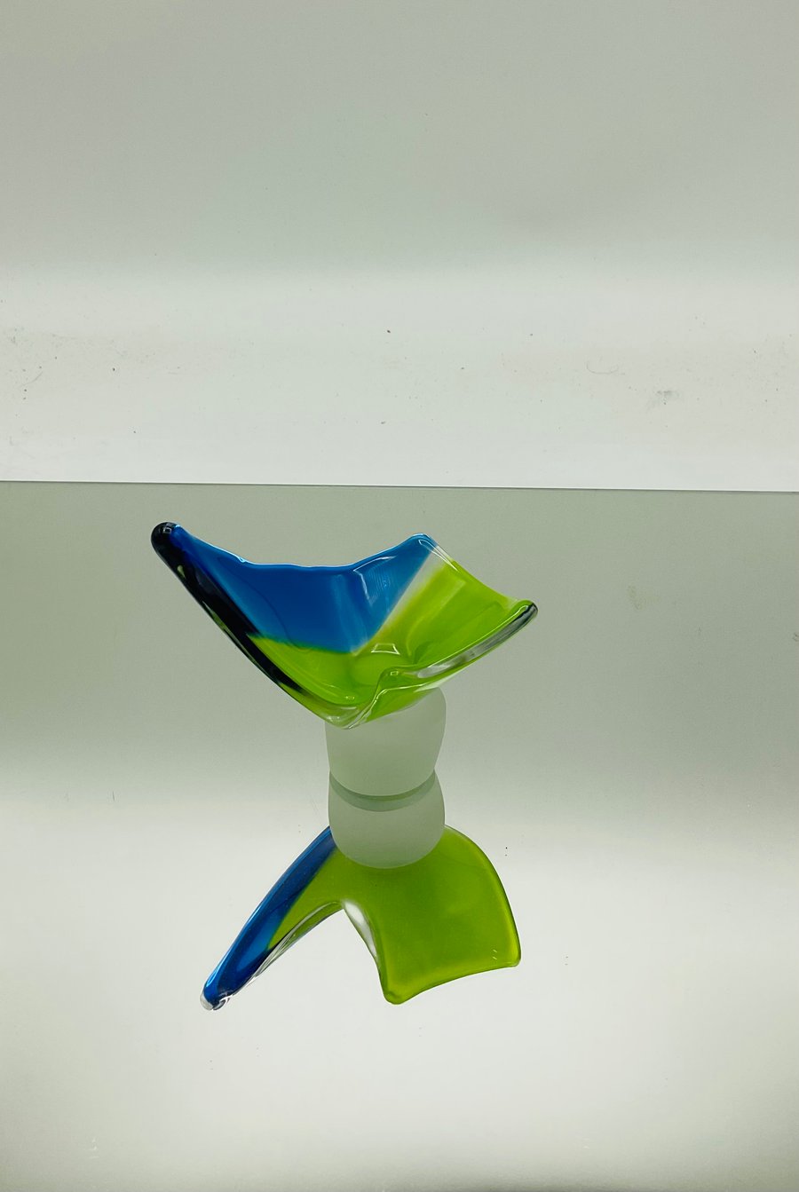 Green Blue Flight of Fancy