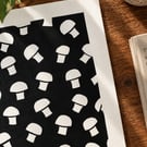 Mushroom 1 Monochrome Illustration Art Ink Painting