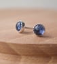 Iolite and Silver Studs - Image 1