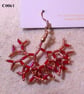 Fractal-style earrings (customisable) - Image 1