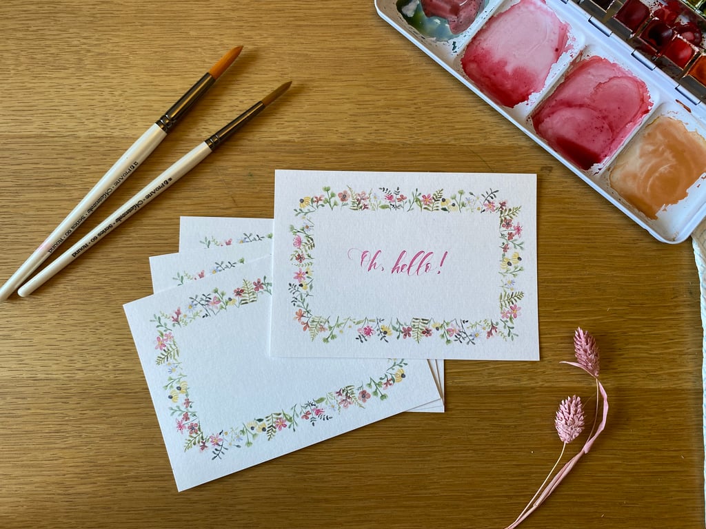 Louisa Paints Things