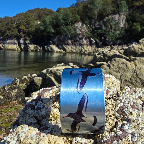PERFECTLY IMPERFECT Sea Pie & Sea Pinks Wide Cuff