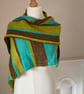 Hand knit luxury shawl 