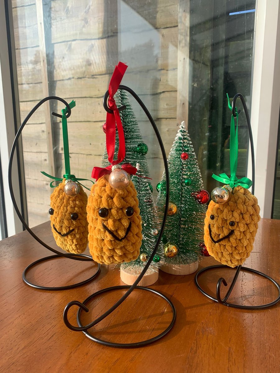 Chicken nugget tree decoration