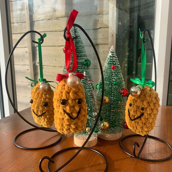 Chicken nugget tree decoration