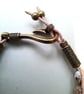 Hook leather Wrap bracelet  - Image 9