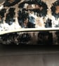 Cushion cover with Duck Feather Pad Luxury Leopard Truffle Crush Cushion. - Image 4
