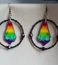 Large Rainbow Ghost Earrings  - Image 6