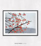 Red Berries Illustrated Art Print - Image 2