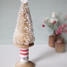 Vintage Bobbin Christmas Tree Decoration