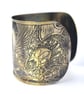 Large Brass rook Cuff - large size - Image 4