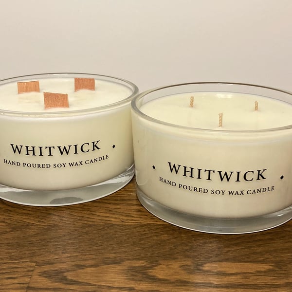 Homemade Soy Wax Candle