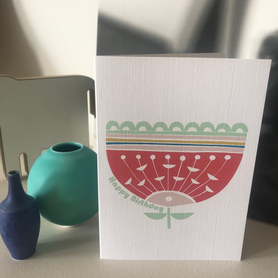 'Little Flower' single card