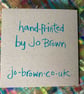 Dog star card -screen print card by Jo Brown Happy Tomato - Image 2