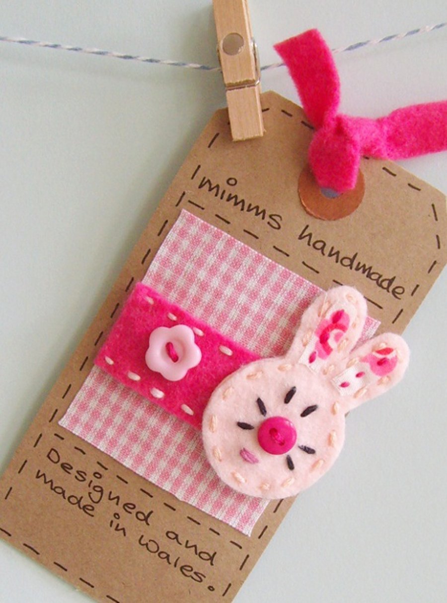 Rosie rabbit hairclip