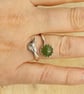 Nephrite Jade bird ring. 925 sterling silver.12th anniversary gemstone - Image 2