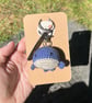 Crochet Whale Keyring Bag Charm Handmade - Image 5